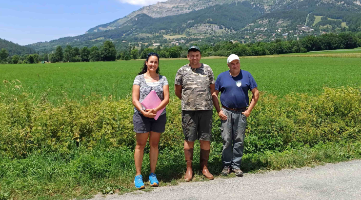 Les agriculteurs du Champsaur (05) retardent la fauche pour le Râle des genêts